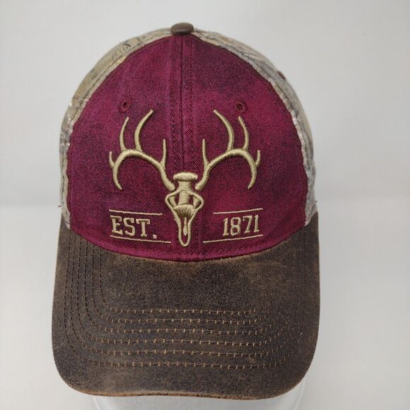 Field & Stream Strapback Hat Multi OSFA Embroidered Camo Hunting - Picture 2 of 8